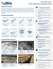 Ficha Técnica Corporativa SEPSA Portada